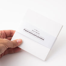 Load image into Gallery viewer, Hojas extra para pruebas de color o forma. Fabriano Multitecnica