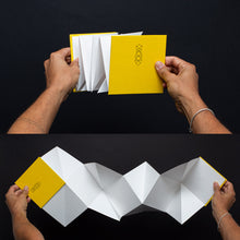 Cargar imagen en el visor de la galería, Cuaderno con plegado de serpiente, color aleatorio